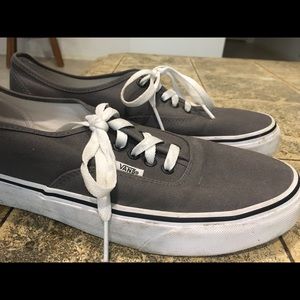 Size 12 men’s vans gray